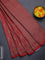 Banarasi semi silk saree maroon with allover thread & zari weaves and woven border