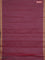 Coimbatore cotton saree pastel wine shade with allover self emboss and thread woven border
