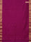 Arani semi silk saree purple shade with zari woven buttas and zari woven border