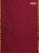 Arani semi silk saree maroon shade with rudhraksha & paisley zari woven buttas and zari woven border