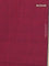 Chettinad cotton saree pastel maroon and brown with thread woven buttas and thread woven border