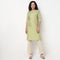 Embroidered Straight Kurta