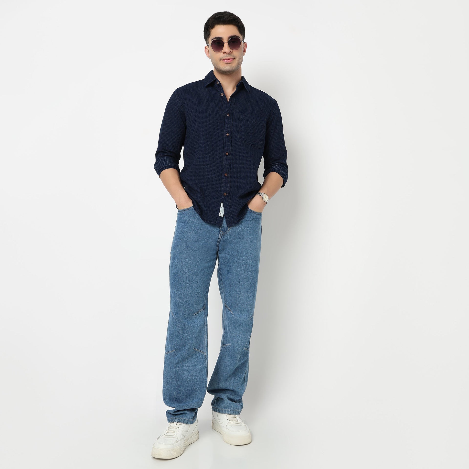 Cotton Structured Cruiser Shirt