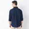 Cruiser™ True Indigo Shirt - Self Structure - Classic Regular Fit Shirt
