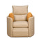 Arias by Lara Dutta Cherish 1 Seater Sofa with Swivel (Sand Beige)