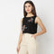 Boxy Fit Embroidered Crop Top