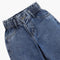 Classic Girls Mid Wash Sloutch Fit Denim With All Round Elasticated Waistband