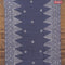 Bhagalpuri saree grey with butta prints and zari woven border