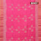 Bhagalpuri saree pink with butta prints and zari woven border