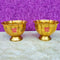 Brass Lotus Chandan Cup, handcrafted Decorative puja bowl