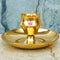 Golden Brass Incense Stick Holder, Brass Agarbati Sampat Holder