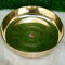 Kansa Thali for Dinner, Bronze Thali, Tableware Diameter 9 Inches