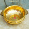 Urli Bowl Brass, Decorative Brass Designer Urli (Dia 6 Inches)