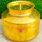 Brass Water Lota with Heavy Lid, Pital ka Ghada, Brass Storage Pot