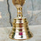 Brass Puja Bell, Hand Bell, Handcrafted Temple Bell, Brass Ghanta