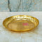 Handcrafted Brass Puja Plate, Brass Pooja Thali Plate, Mandir Plate (Dia 9 Inches)