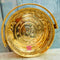 Round Shaped Brass Puja Basket, Phool Butti, Flower Basket (Dia 7 Inches)