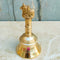 Brass Puja Hand Bell, Puja Bell, Handcrafted Mandir Bell, Ghanta for Temple