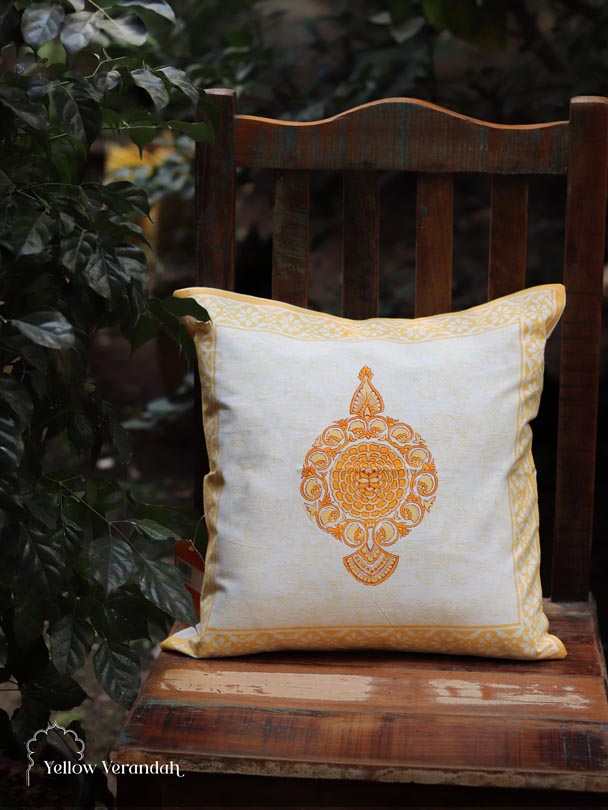 Cotton Cushion Cover - 16