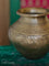 Vintage Brass Carving Pot