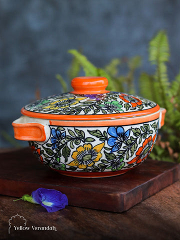 Stoneware -  Bowl With Lid