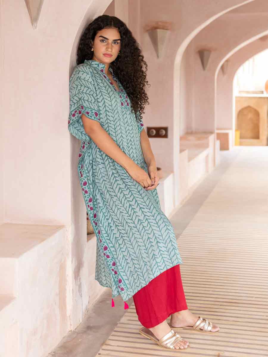Sanam Modal Kaftan Kurta