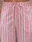 Pink Floral Cotton Trousers