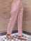 Pink Floral Cotton Trousers