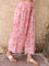 Pink Floral Paradise Hand Block Printed Palazzo Pants