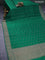 Banarasi raw silk saree green with allover thread & zari woven buttas and woven border