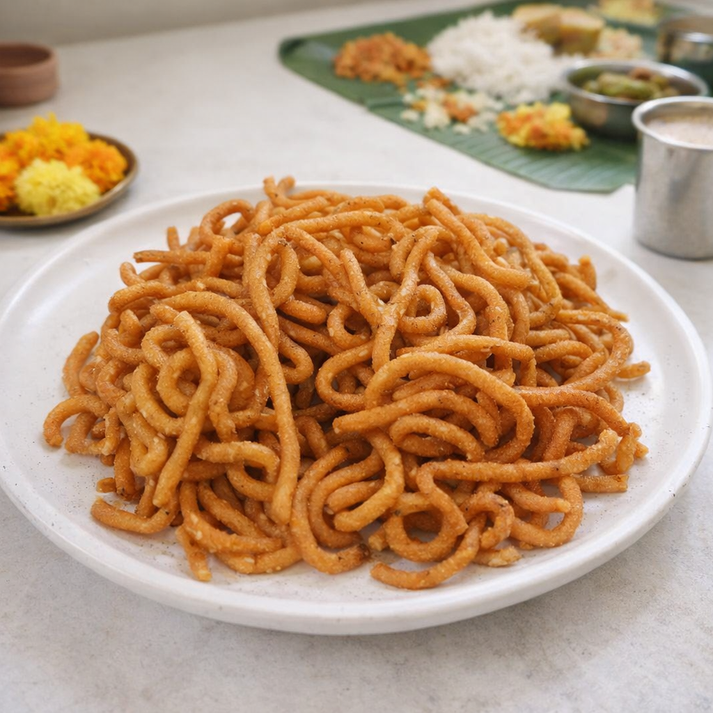Jonna Murukulu – Crispy & Healthy Millet Snack