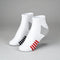 Women Striped Ankle Length Socks (Pack of 2)