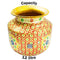 Brass Pot for Water, Meenakari Pot,  Multi colour handcrafted Water Pot, Pooja decoration