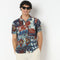 Camp Collar Half Sleeve Cuban Printed Shirt