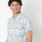Camp Collar Half Sleeve Cuban Printed Relaxed Fit Shirt