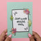 Mirror Card for Mom -Kannada