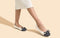 Ballet Flats For Women : Ivory-Black