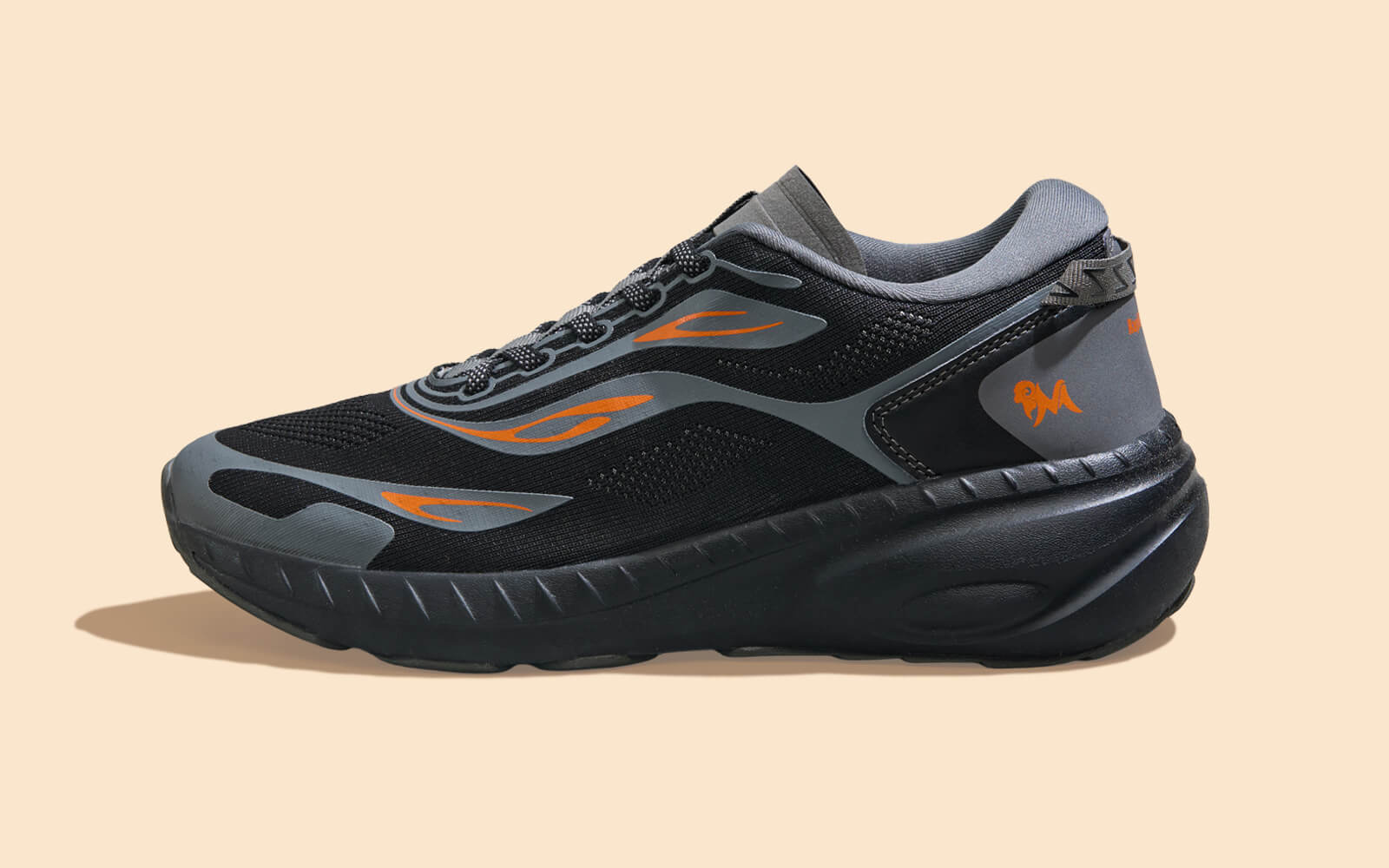 Begin Walk Flames For Women : Black