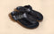 Cork Thong Sandals : Black