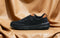 Melange Dress Sneakers : Black