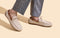 ReLive Knit Boat Loafers : Beige
