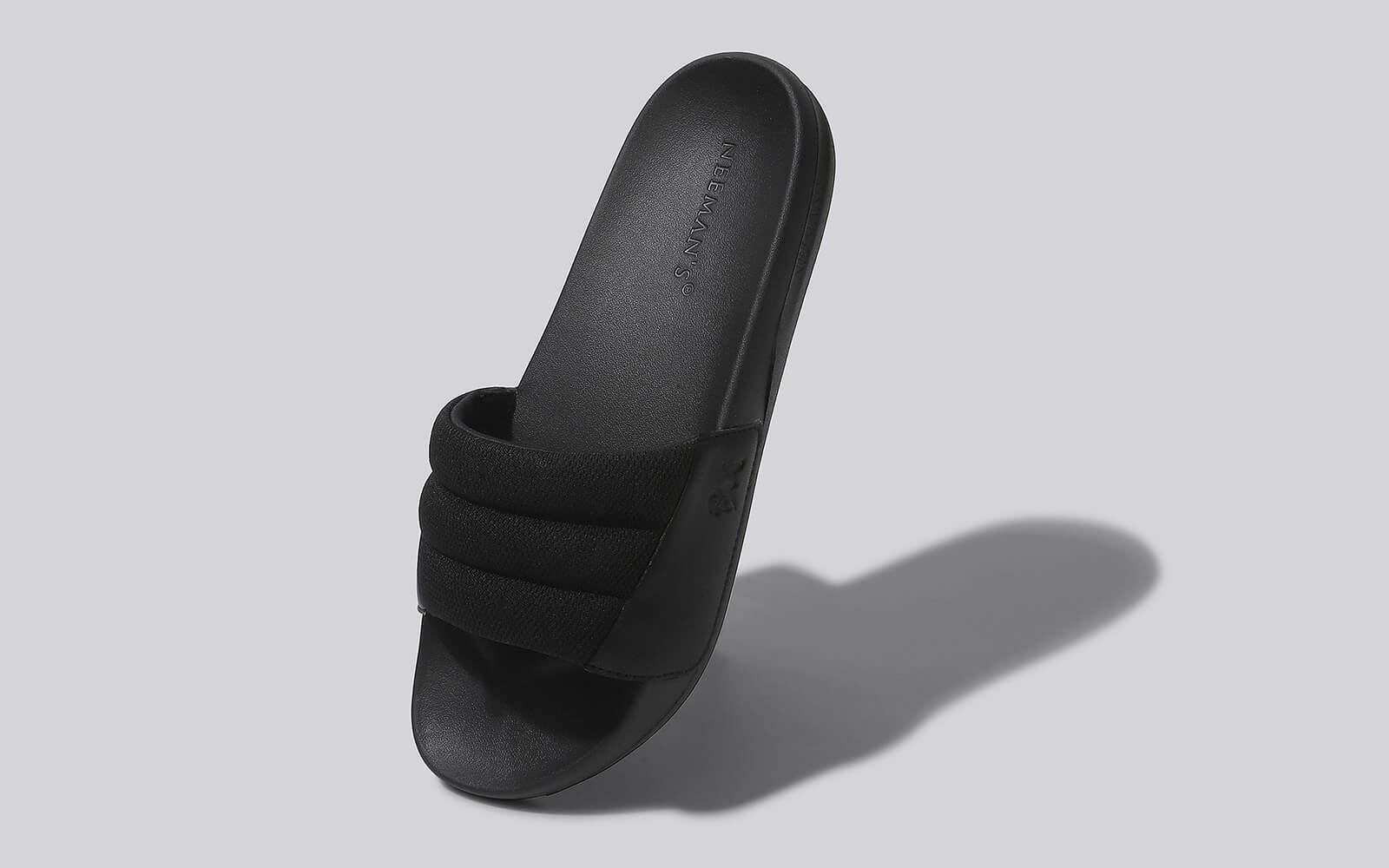 Squooshy Slides for Men : Black