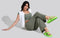 Cushers Flips For Women : Neon Green