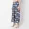 Abstract Print High Rise Straight Fit Culottes