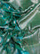 Banarasi uppada silk saree teal green with allover zari woven brocade weaves and zari woven border