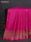 Banarasi handloom dupion silk saree pink with woven coin buttas and zari woven muniya butta border
