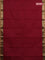Chettinad cotton saree maroon and sap green with plain body and zari woven border