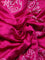 Chiniya silk saree pink with allover bandhani prints