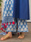 Blue Lily Cotton Palazzo Pants