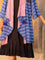 Wanderer Block Printed Waterfall Reversible Shrug